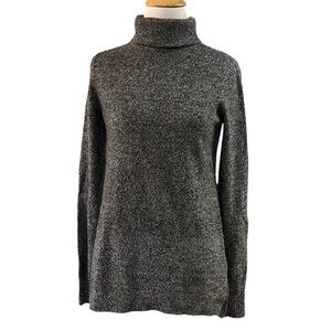 DYLAN GRAY CASHMERE KNIT TURTLENECK GRAY SIZE XS